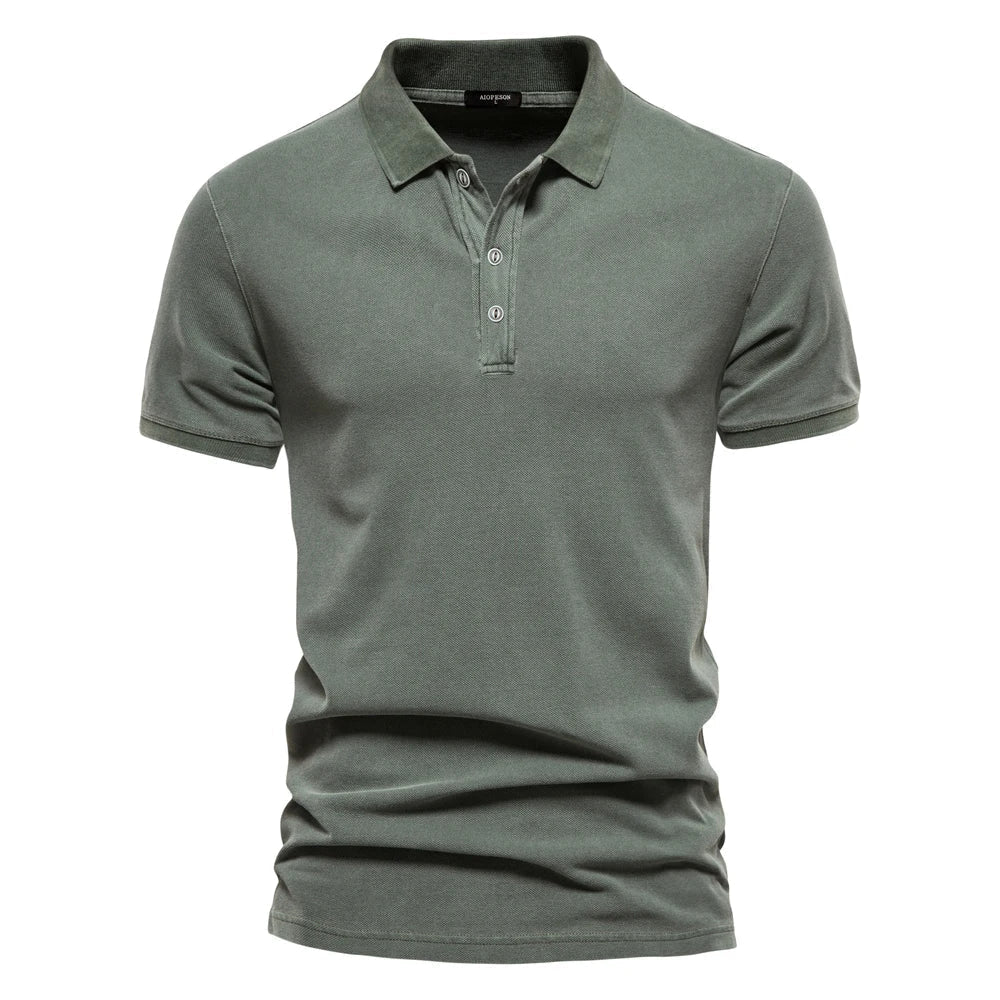 Brasílio - Camisa Polo Masculina Casual