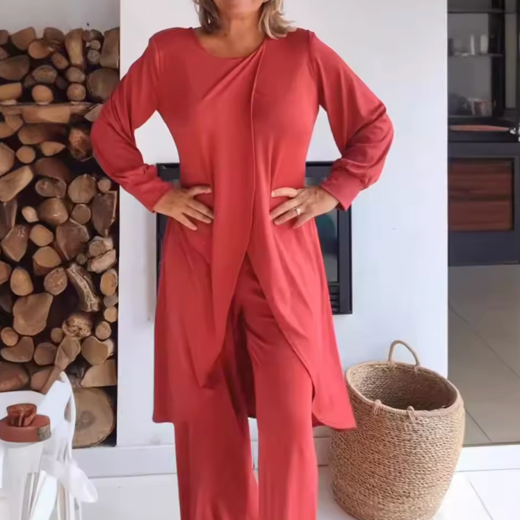 Hildete - Conjunto Feminino Manga Longa
