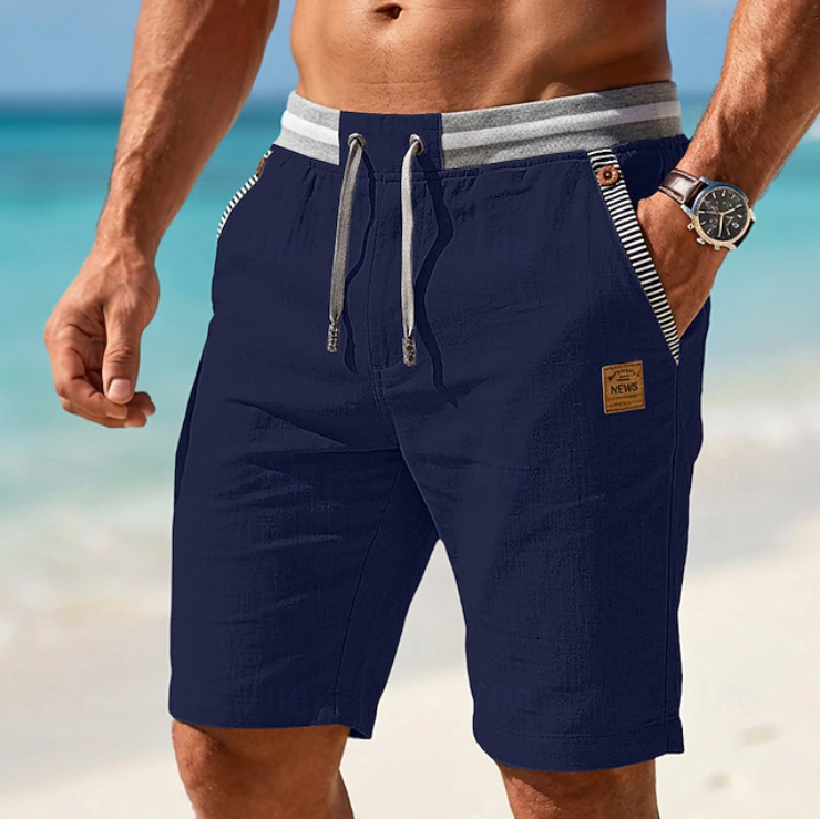 Joaquim N - Bermuda Masculina Casual de Verão