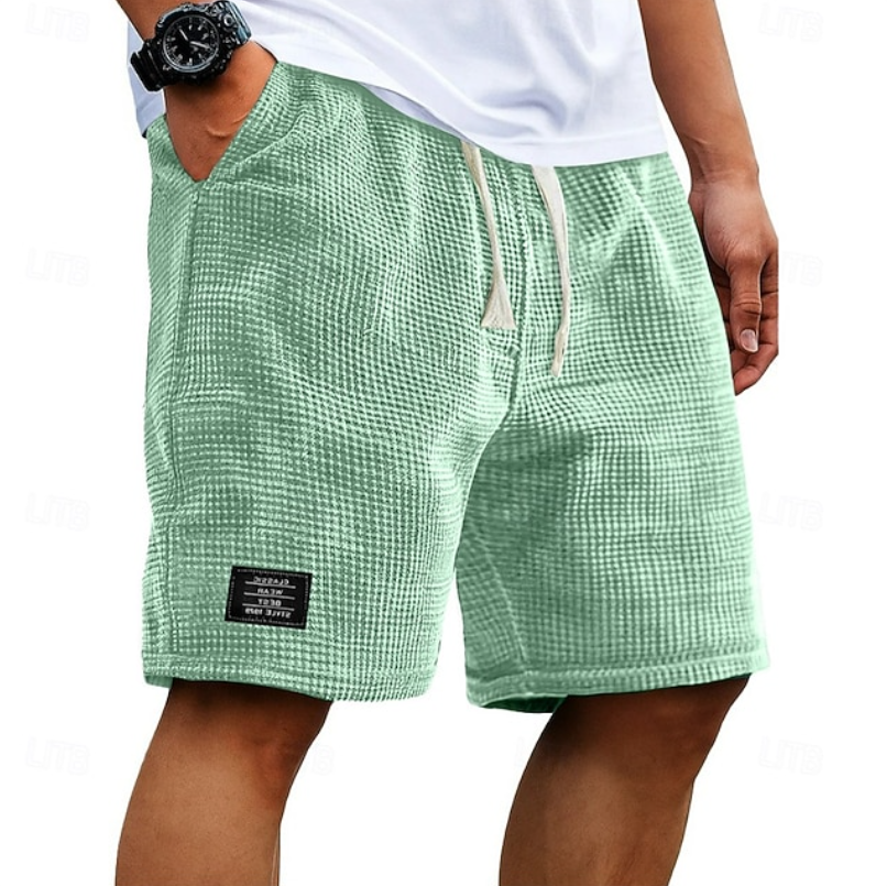 Higino - Bermuda Masculina Waffle
