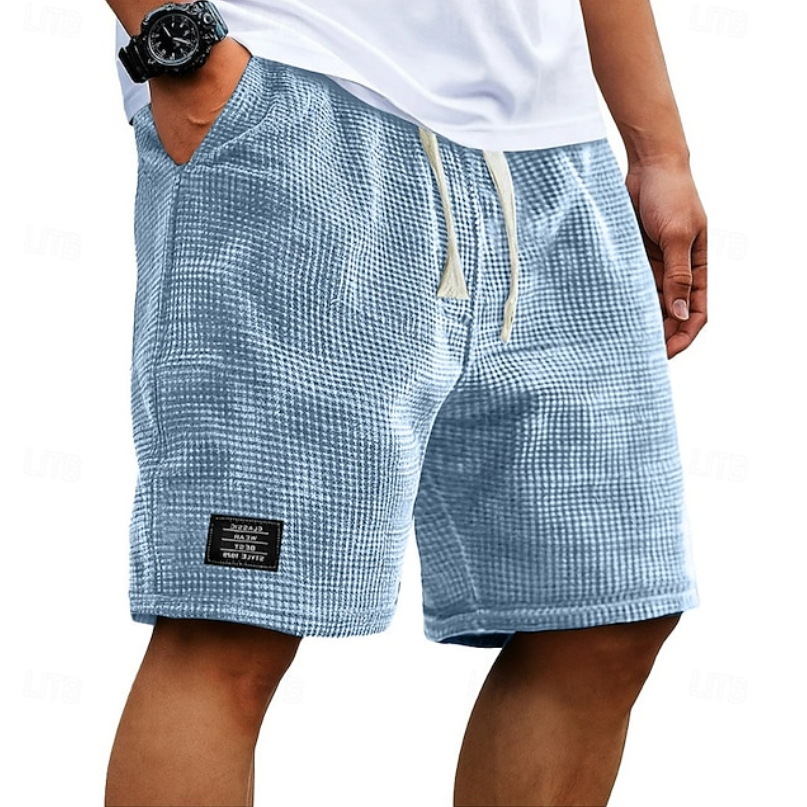 Higino - Bermuda Masculina Waffle
