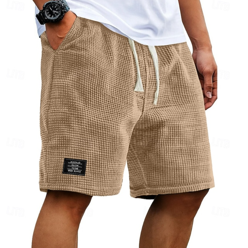 Higino - Bermuda Masculina Waffle