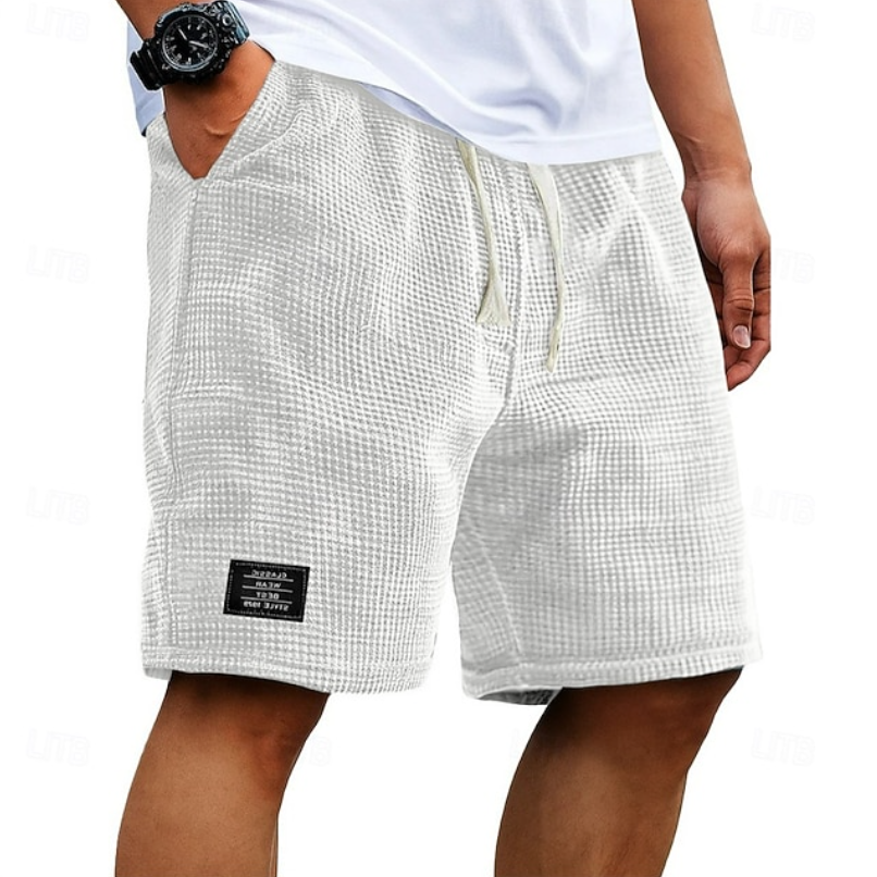 Higino - Bermuda Masculina Waffle