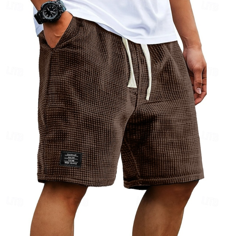 Higino - Bermuda Masculina Waffle