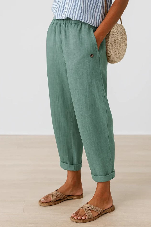 Valdomiro - Calça de Linho Masculina