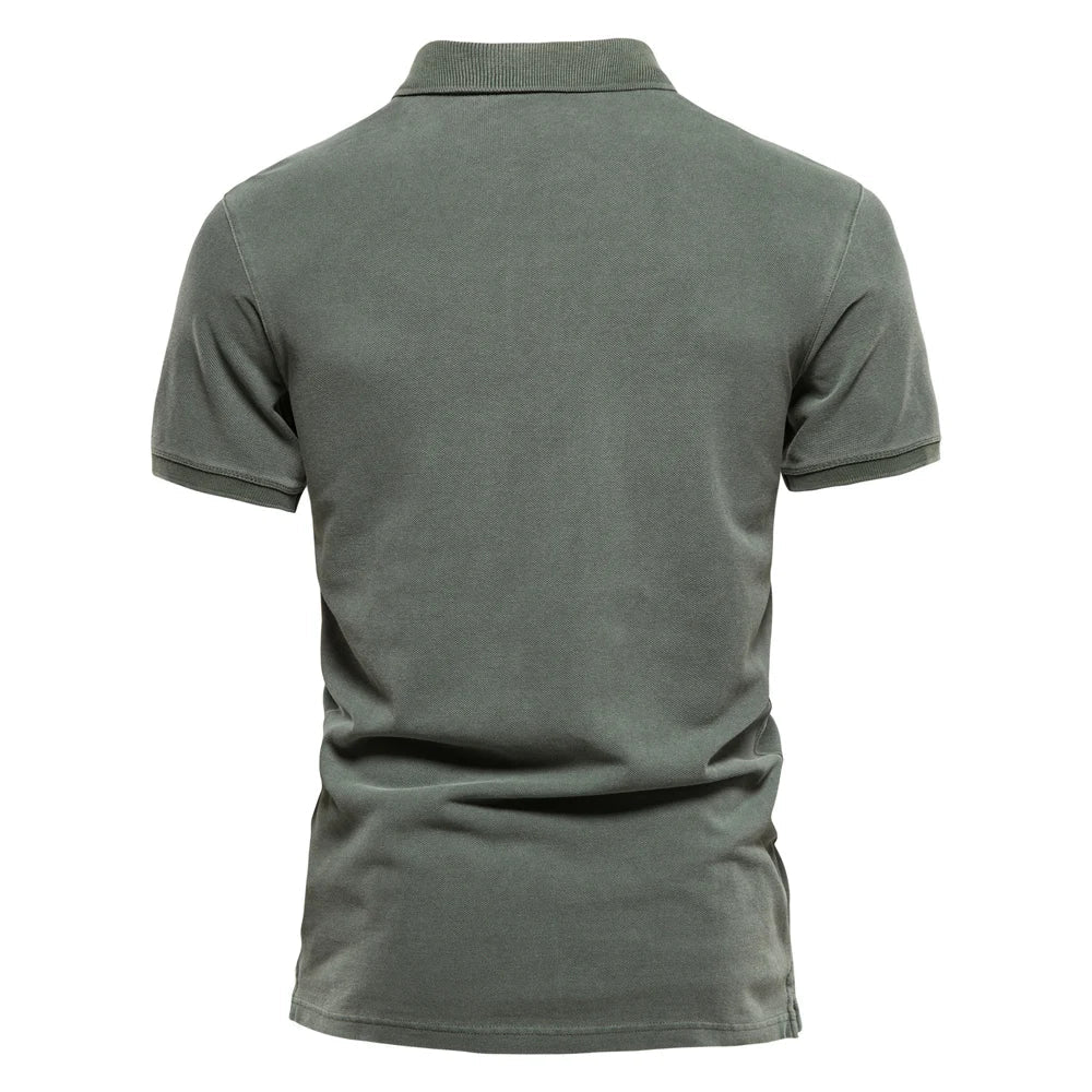 Brasílio - Camisa Polo Masculina Casual