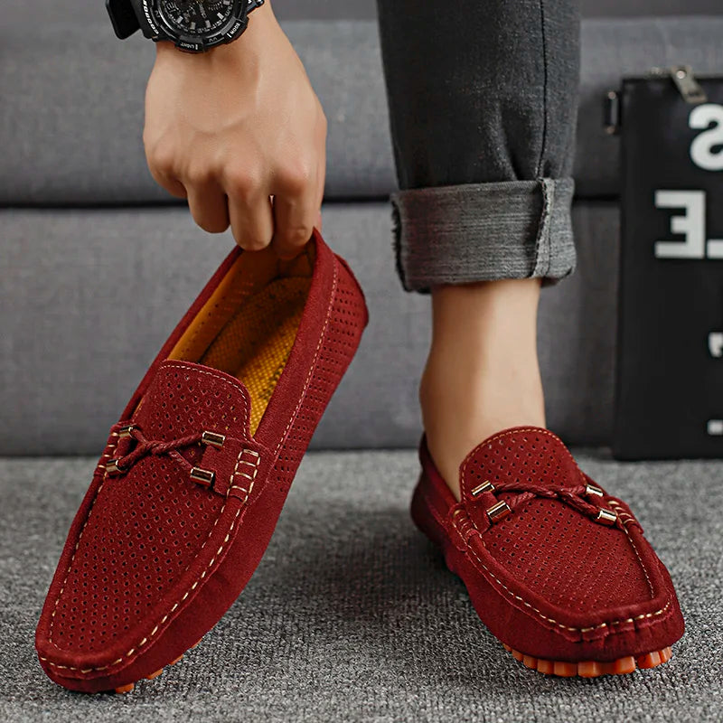 Plínio N - Mocassim Masculino Respirável