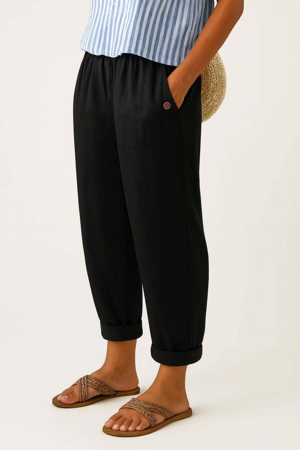 Valdomiro - Calça de Linho Masculina