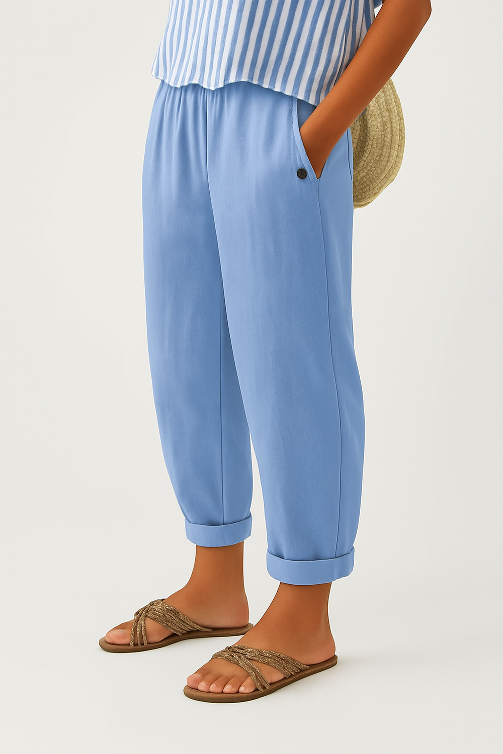 Valdomiro - Calça de Linho Masculina