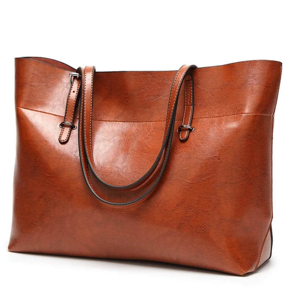 Lívia - Bolsa Tote Estruturada com Alças Duplas