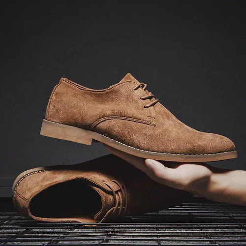 Emídio - Sapato Social Masculino com Cadarço Refinado