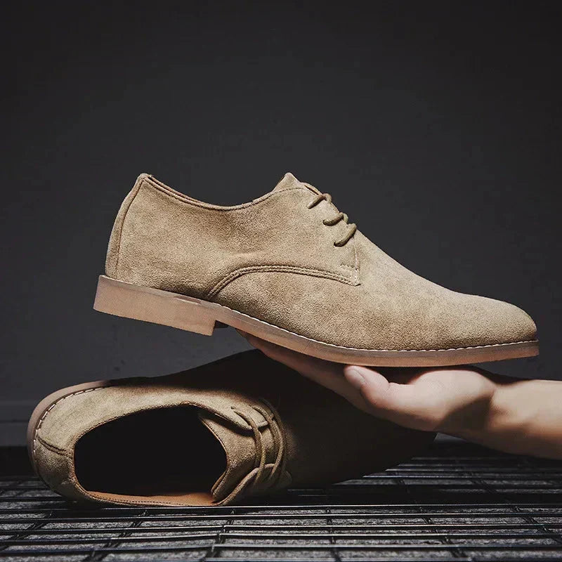 Emídio - Sapato Social Masculino com Cadarço Refinado