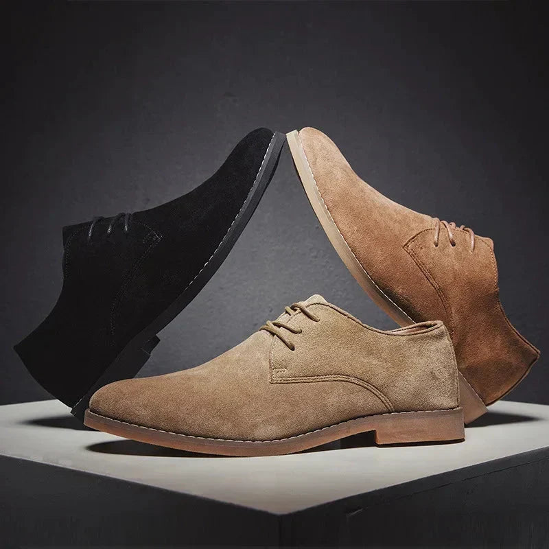 Emídio - Sapato Social Masculino com Cadarço Refinado