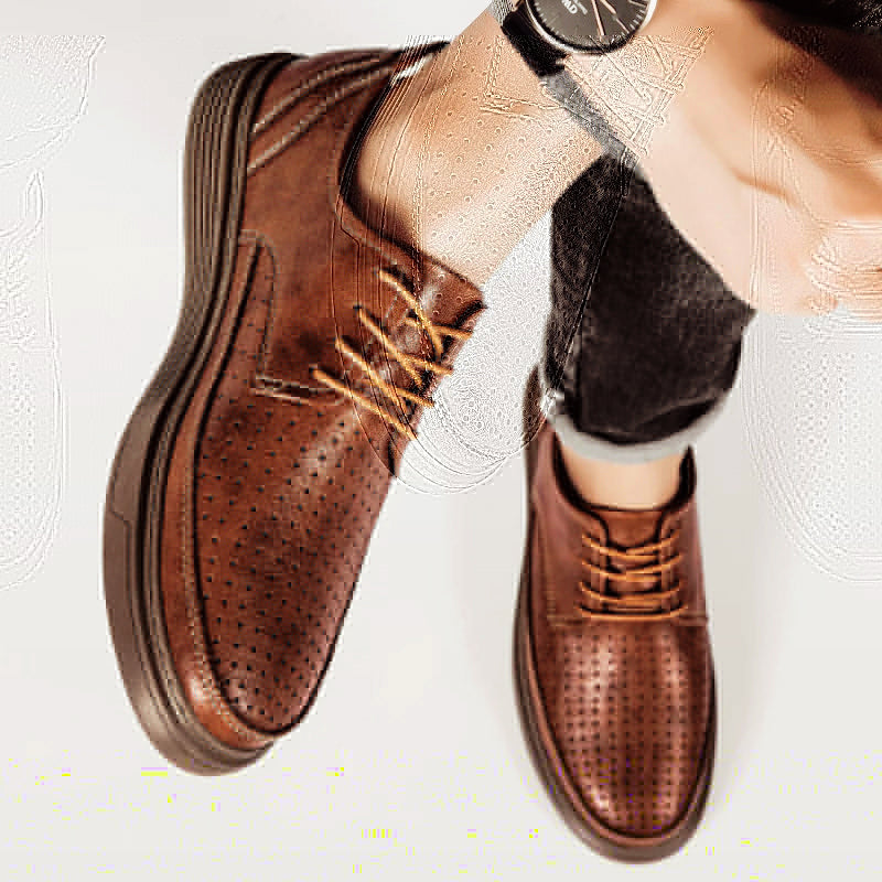Laurindo - Sapato Social Masculino de Couro Oxford