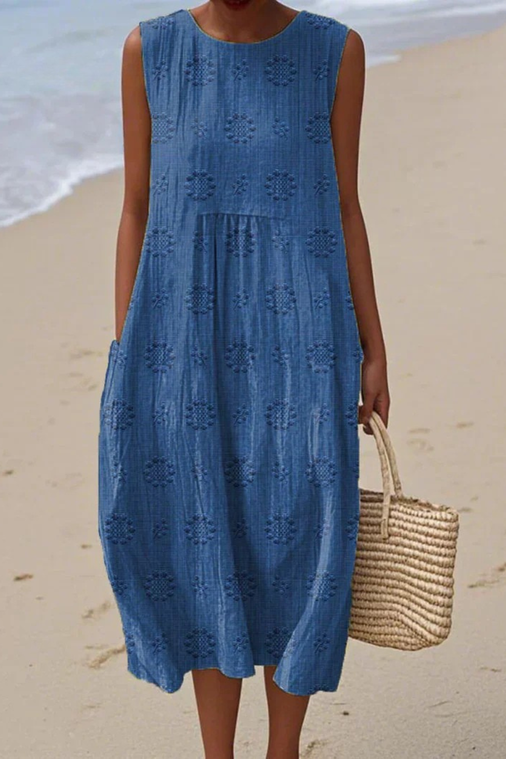 Tercila - Vestido Midi Bordado