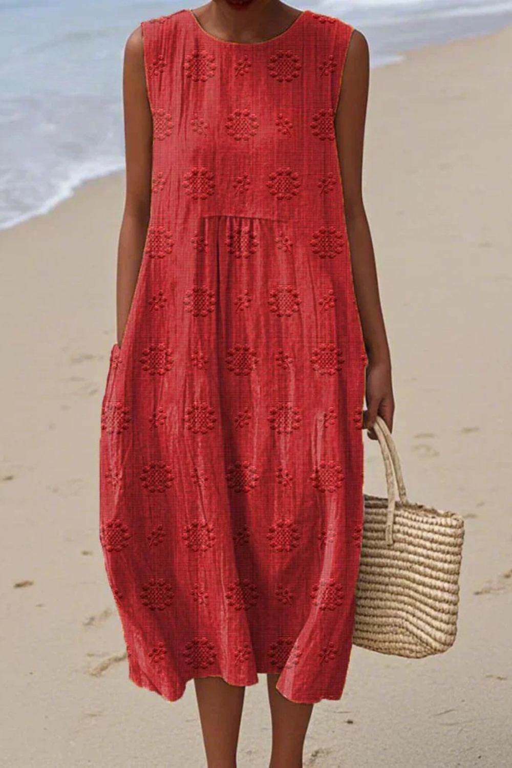 Tercila - Vestido Midi Bordado