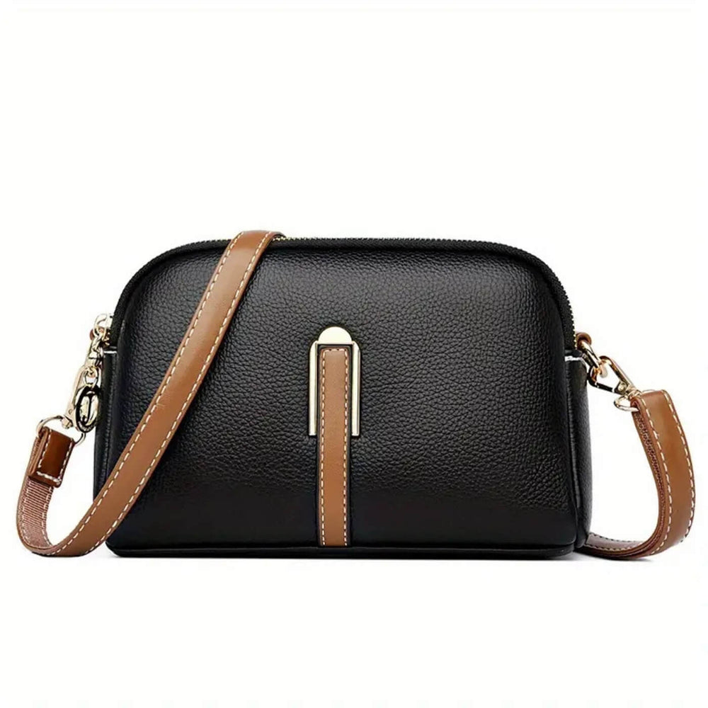 Lorena - Bolsa Transversal com Alça em Contraste