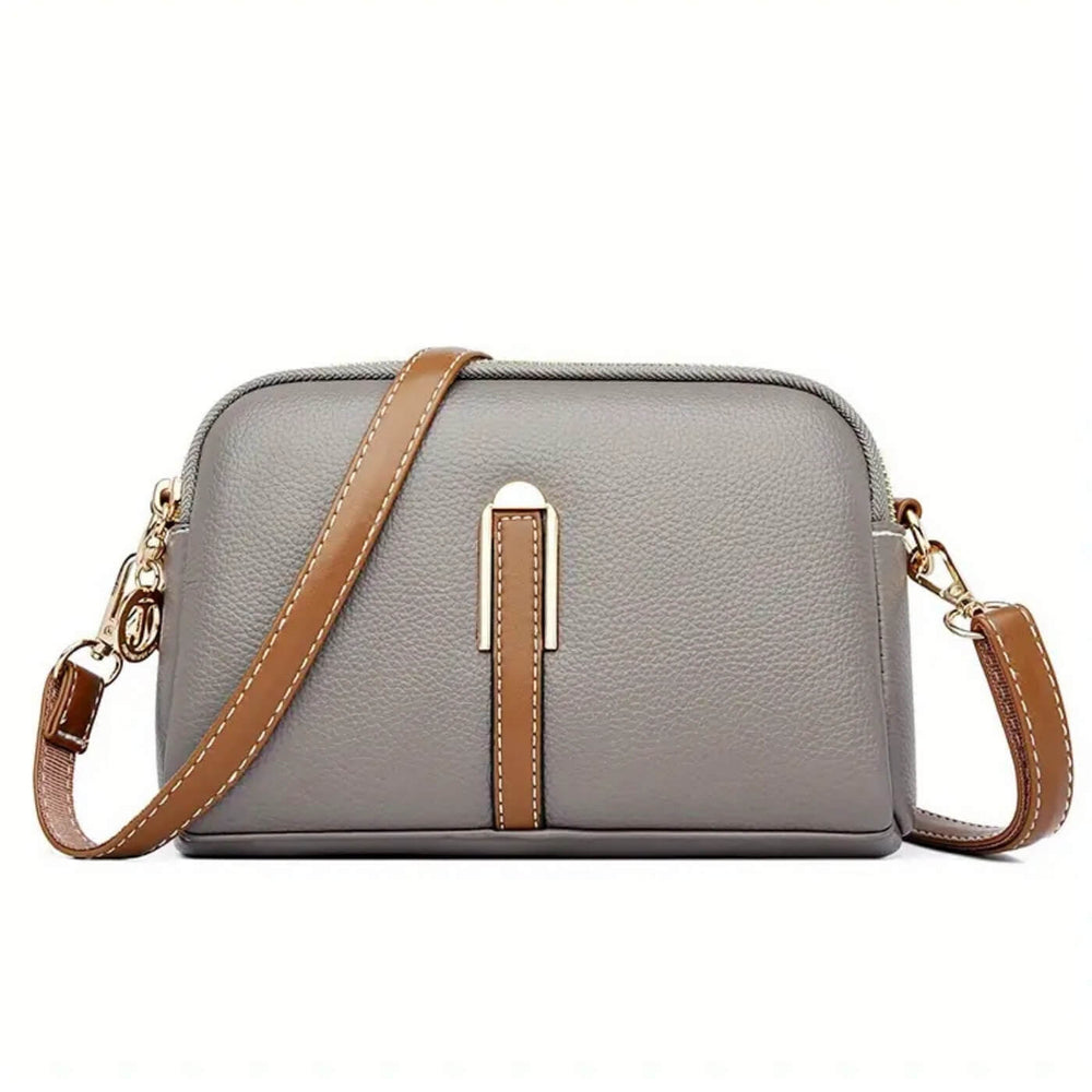 Lorena - Bolsa Transversal com Alça em Contraste