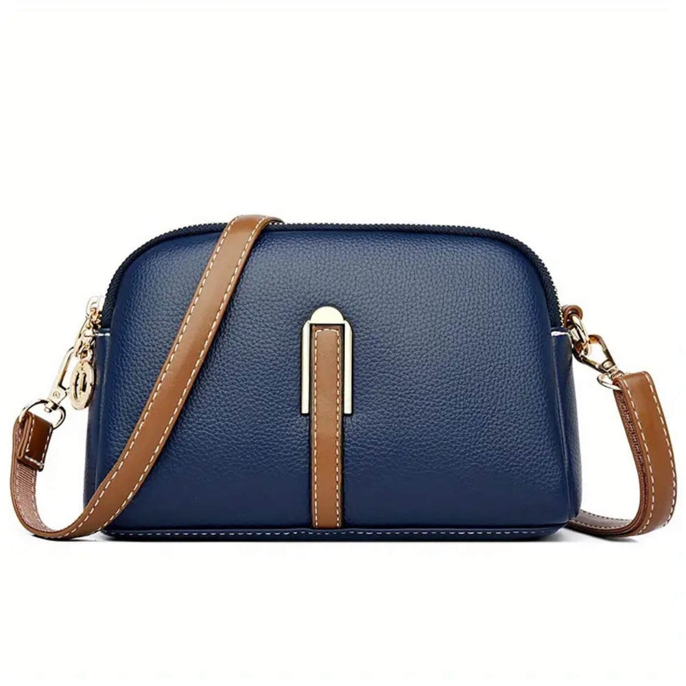 Lorena - Bolsa Transversal com Alça em Contraste