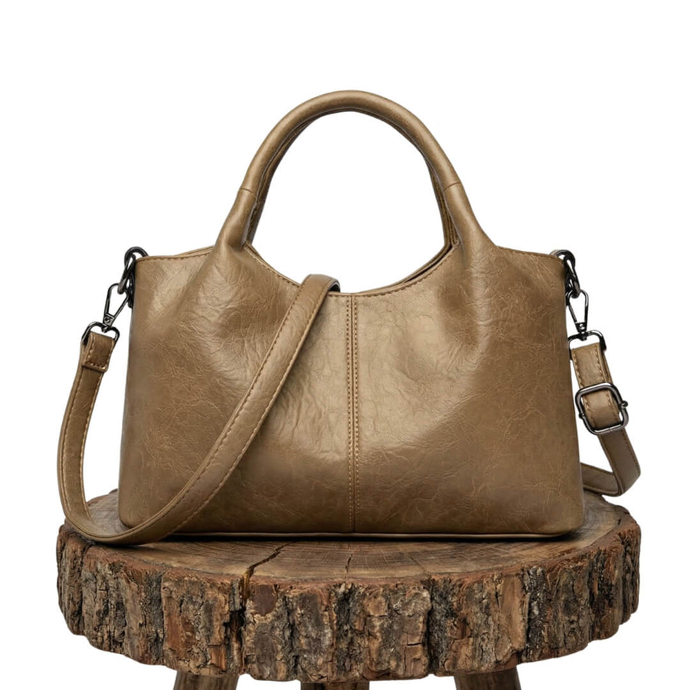 Luna - Bolsa de Mão com Alças Arredondadas