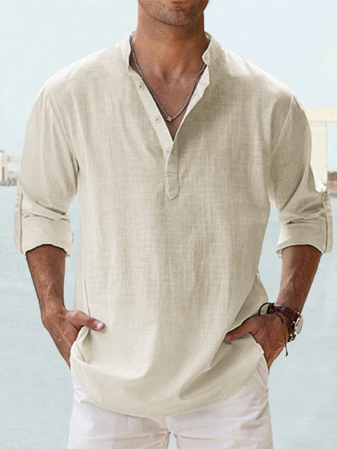 Genésio - Camisa Masculina Respirável