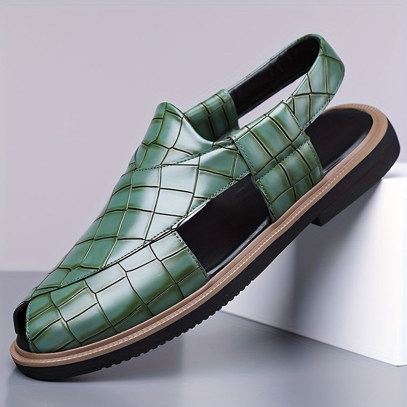 Ismar - Sandália Masculina Trançada
