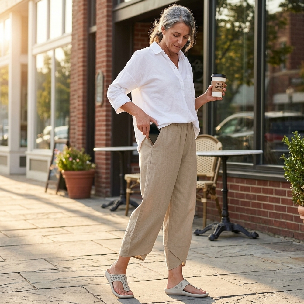 Jurema - Calça Feminina Pantalona