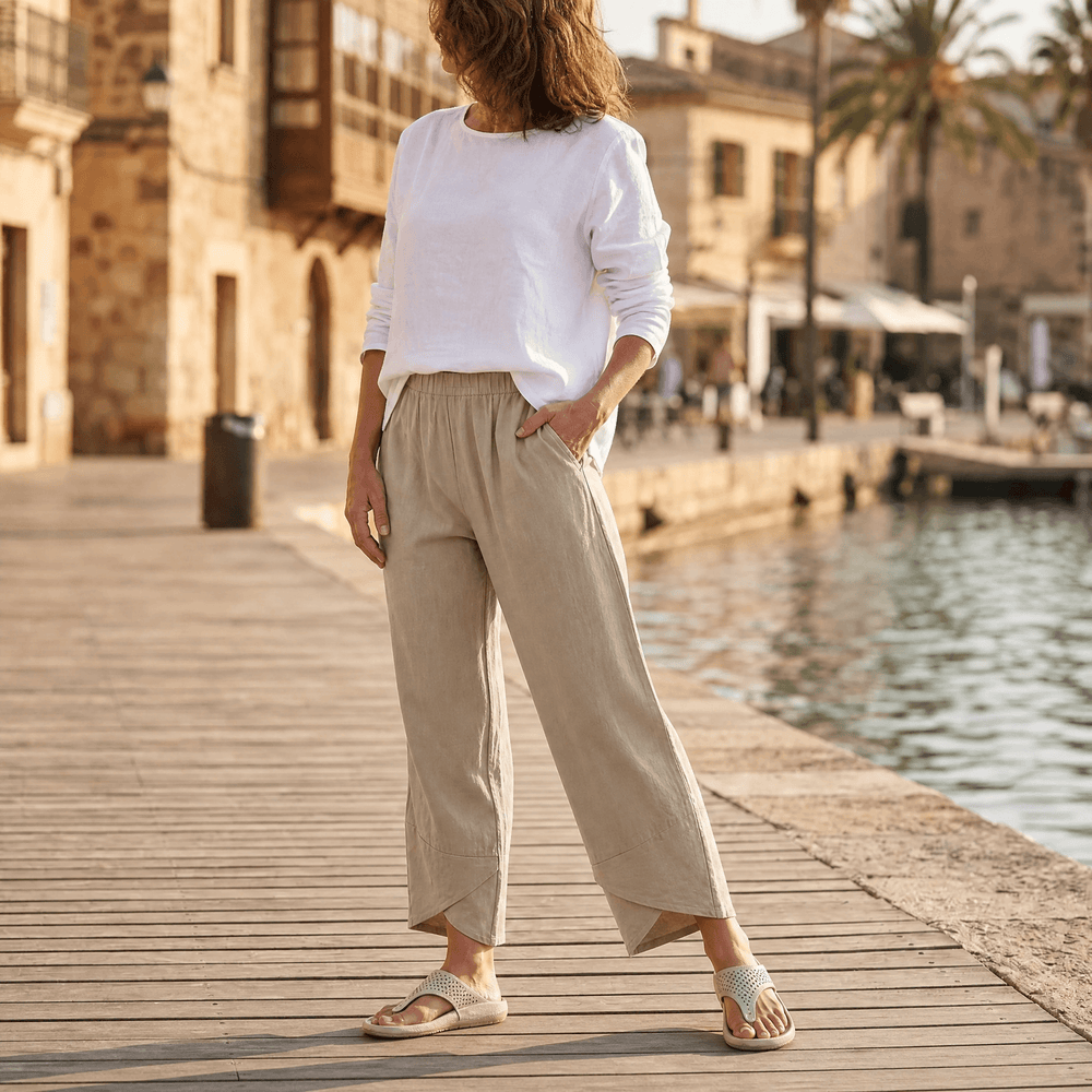 Jurema - Calça Feminina Pantalona