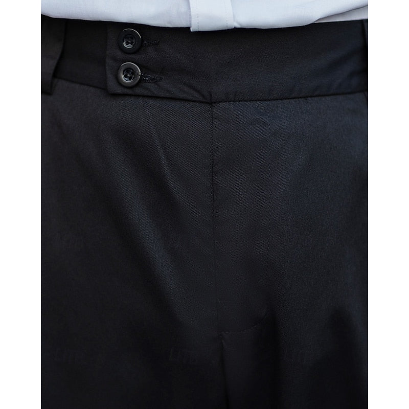 Eleutério - Calça de Linho Masculina Alfaiataria Plissada