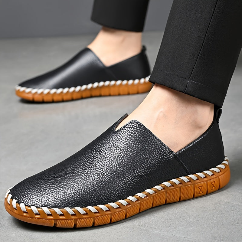 Aureliano - Mocassim Masculino Costurado à Mão