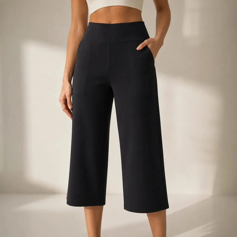 Raimunda - Calça Pantalona Cropped