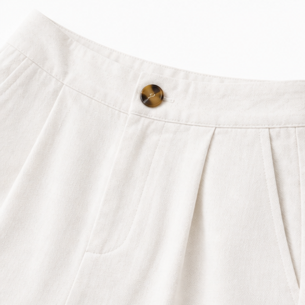 Sebastiana - Calça Pantalona Cintura Alta