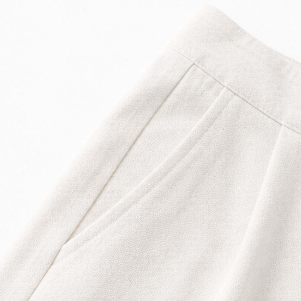 Sebastiana - Calça Pantalona Cintura Alta