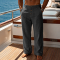 Anísio - Calça de Linho Masculina Solta