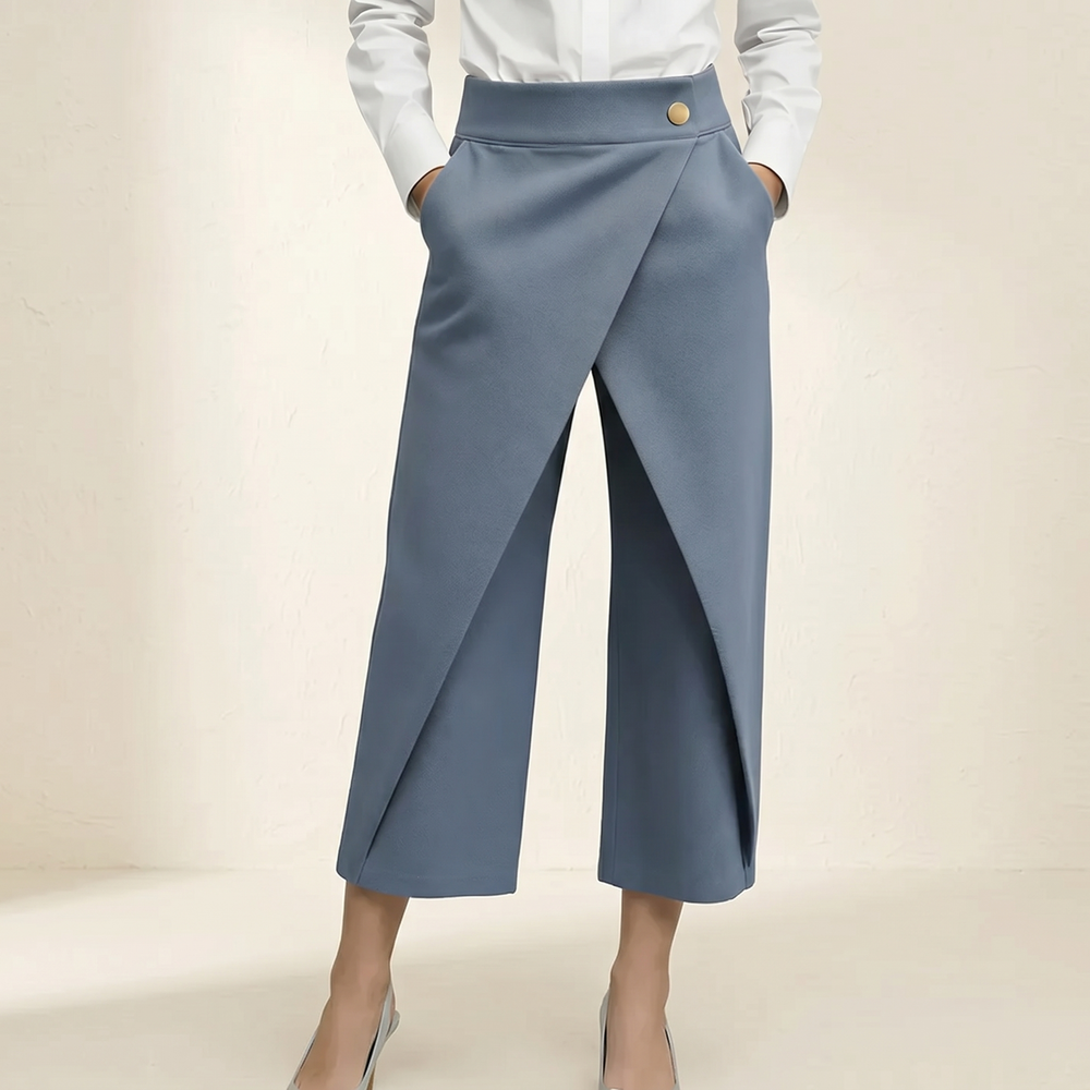 Olindina - Calça Pantalona Transpassado