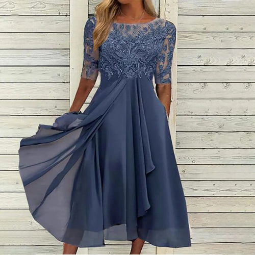 Firmina - Vestido de Festa Elegante Leve