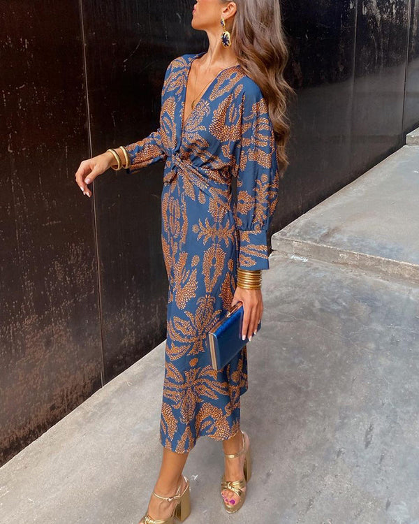 Rosalina - Vestido Longo Decote V