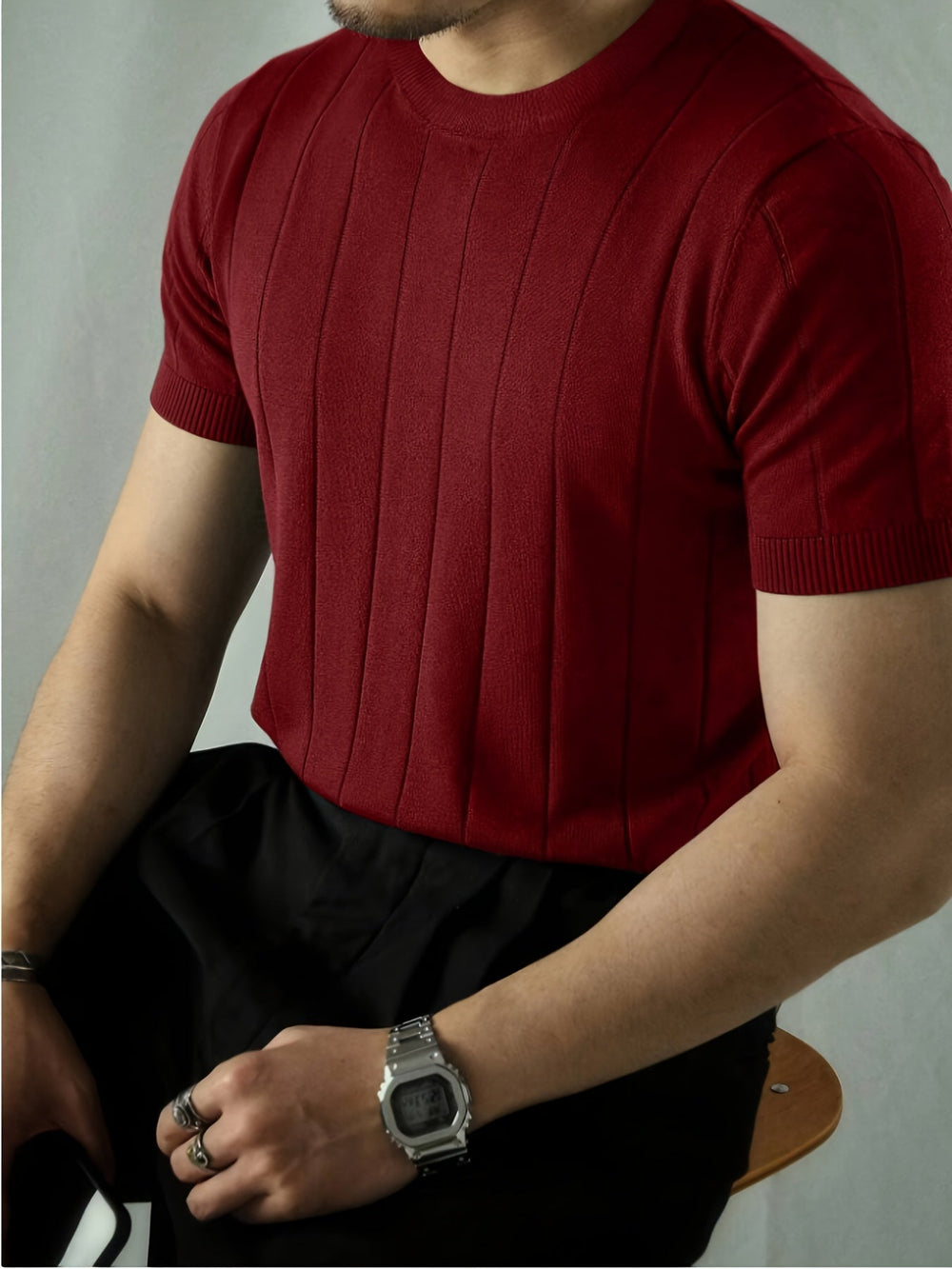 Severino - Camiseta Masculina Canelada