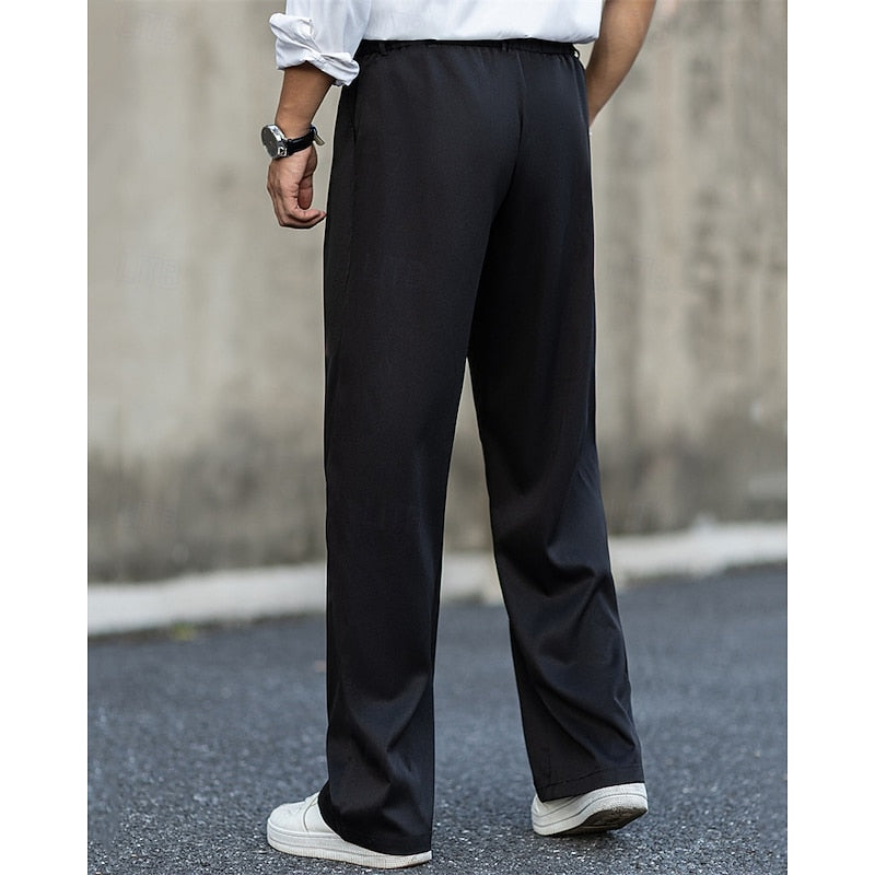 Eleutério - Calça de Linho Masculina Alfaiataria Plissada