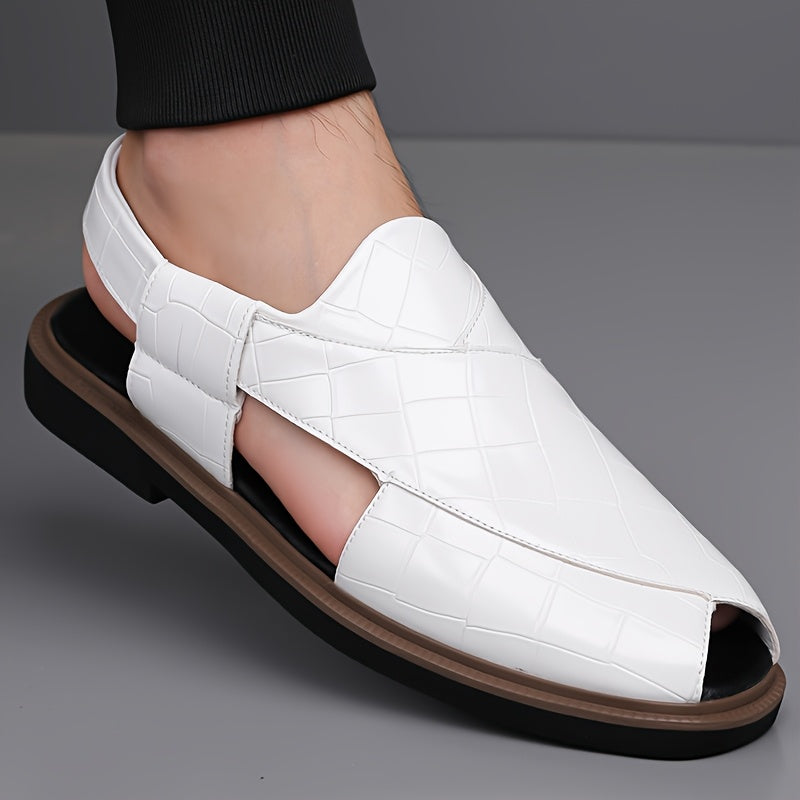 Ismar - Sandália Masculina Trançada