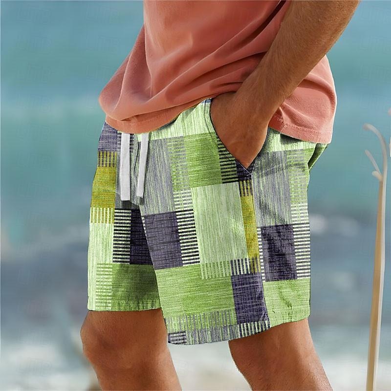Fabiano N - Short Masculino Patchwork