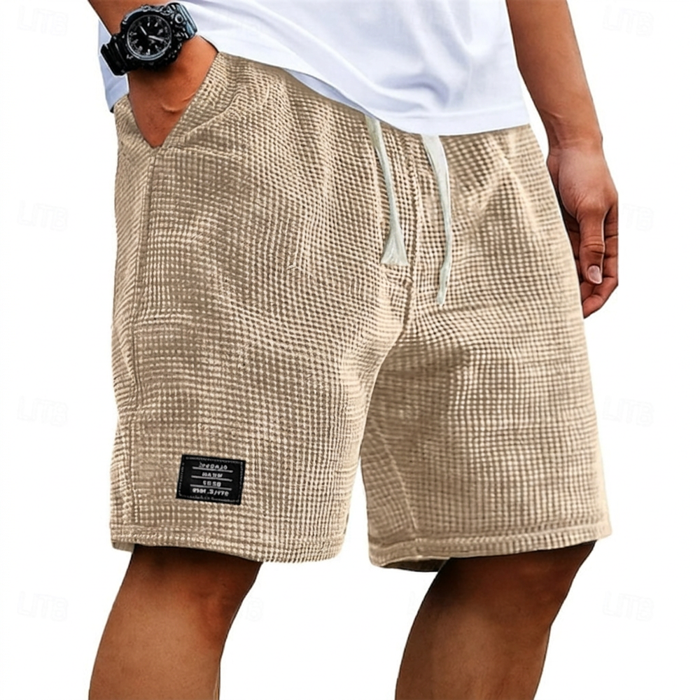 Higino - Bermuda Masculina Waffle
