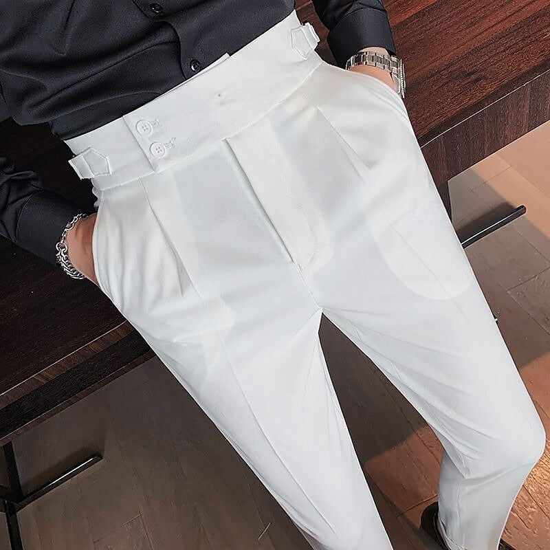 Feliciano - Calça de Linho Masculina Alfaiataria Leve