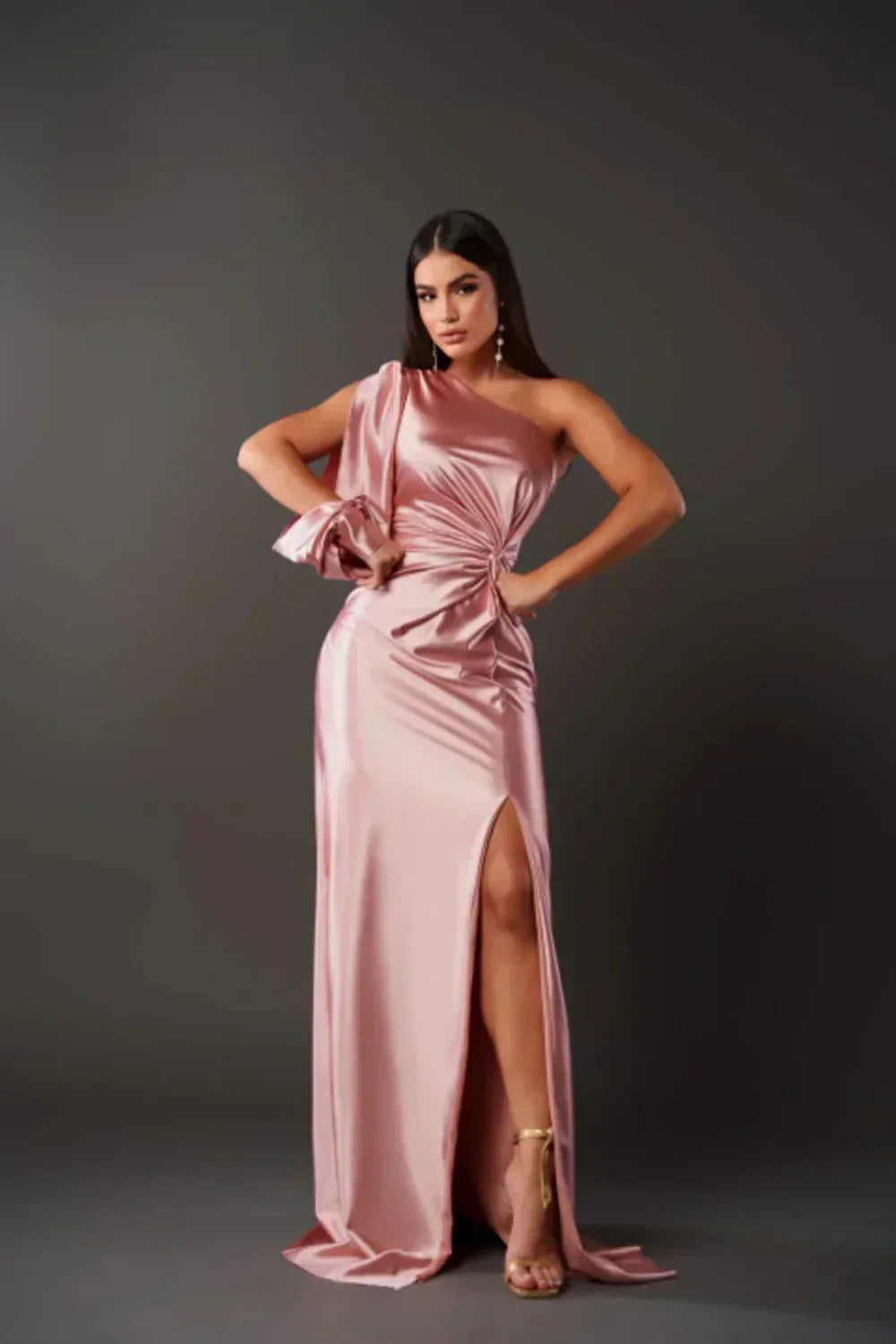 Herondina - Vestido de Festa Ombro Único