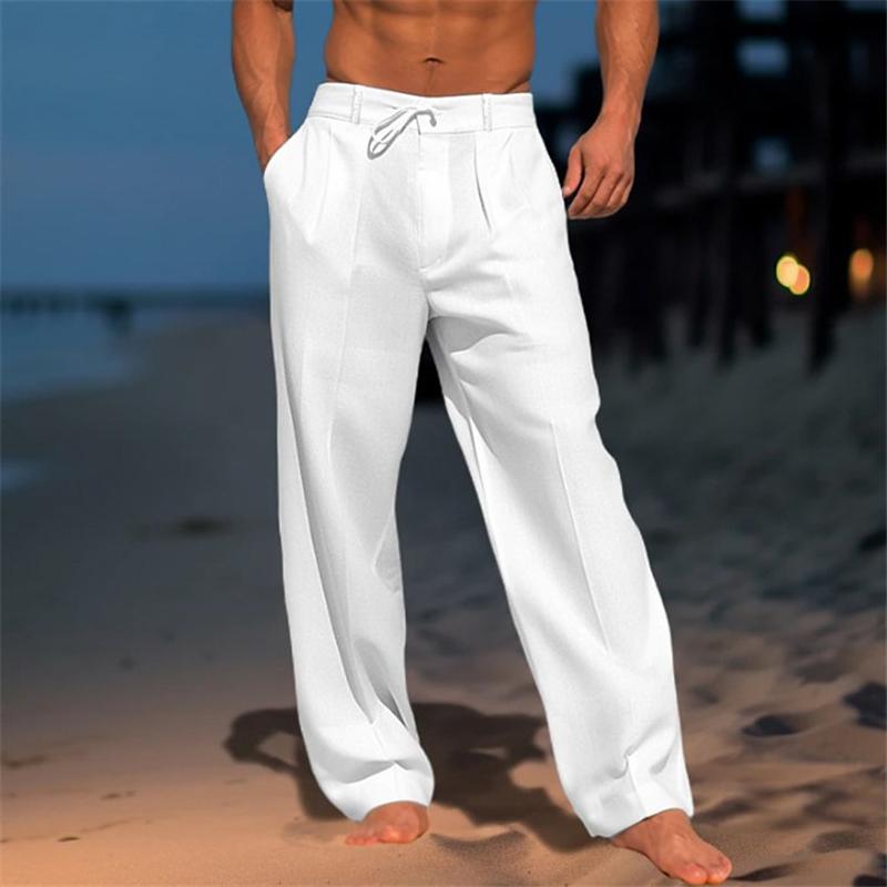 Wanderley - Calça de Linho Masculina Clássica