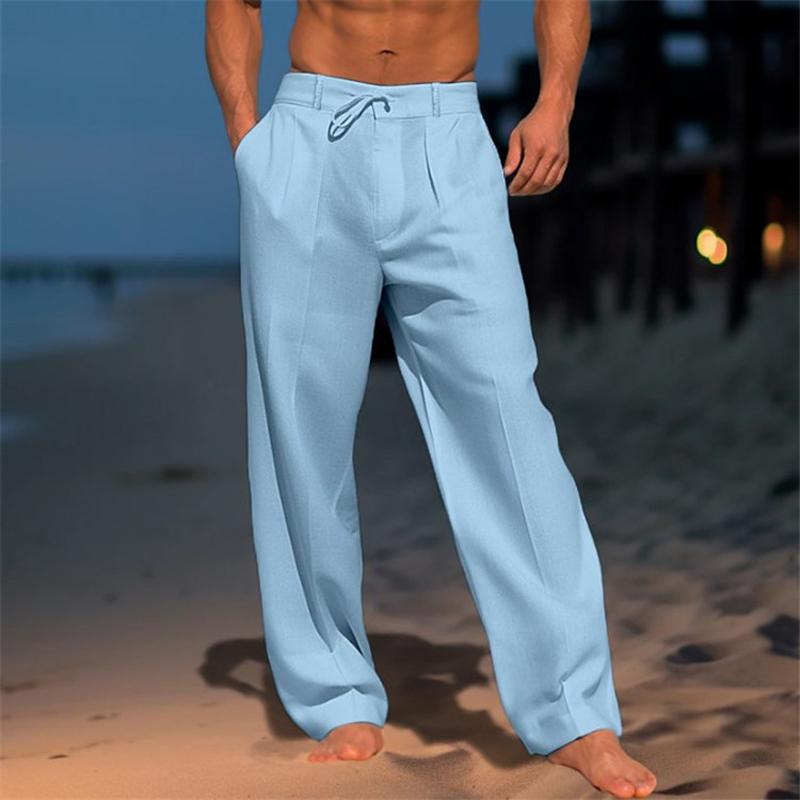 Wanderley - Calça de Linho Masculina Clássica