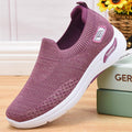 Eloá - Tênis Slip-On de Malha sem Cadarço