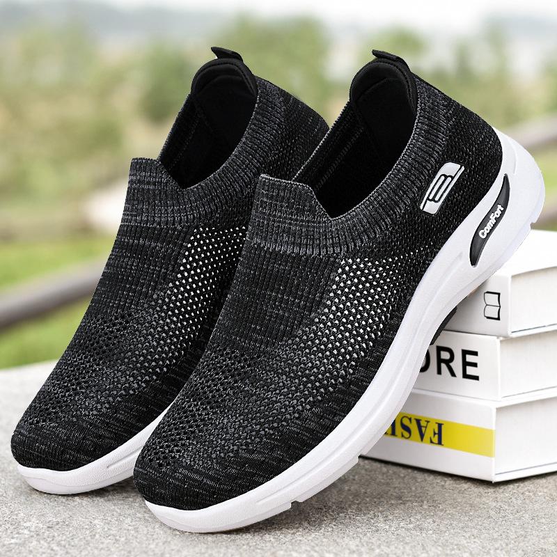 Eloá - Tênis Slip-On de Malha sem Cadarço