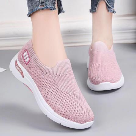 Eloá - Tênis Slip-On de Malha sem Cadarço