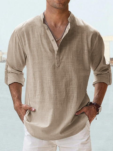 Genésio - Camisa Masculina Respirável